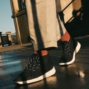 Allbirds Limited Edition Womens Wool Runner-up Mizzles Grey/White size 10